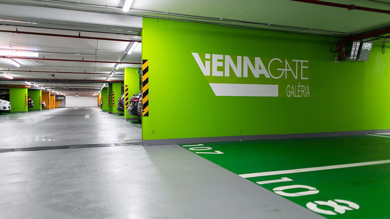 Vienna Gate priemyselné podlahy
